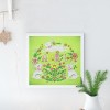 5D DIY Special Shaped Diamond Painting April Embroidery Mosaic Kit (R8427)