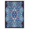 DIY Mandala Special Shaped Diamond 50 Pages A5 Notebook(Without Lines)