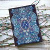 DIY Mandala Special Shaped Diamond 50 Pages A5 Notebook(Without Lines)