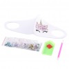 Lovely Horn Horse Pattern DIY 5D Resin Part Drill Diamond Mask Painting Kit