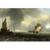 London Warship - Full Round Diamond - 45x35cm