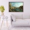 Sailboat Sea - Full Round Diamond - 45x35cm