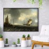 London Warship - Full Round Diamond - 45x35cm