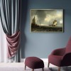 London Warship - Full Round Diamond - 45x35cm