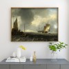 London Warship - Full Round Diamond - 45x35cm