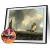London Warship - Full Round Diamond - 45x35cm