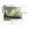 London Warship - Full Round Diamond - 45x35cm