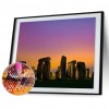 Rock Landscape - Full Round Diamond - 40x30cm