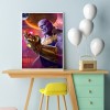 America Anime - Full Round Diamond - 30x45cm