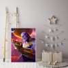 America Anime - Full Round Diamond - 30x45cm