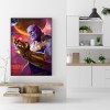 America Anime - Full Round Diamond - 30x45cm