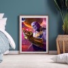 America Anime - Full Round Diamond - 30x45cm