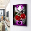 Rose Loves - Full Round Diamond - 30x45cm