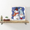 Snowman Goblin - Full Round Diamond - 30x30cm