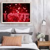 Love - Full Round Diamond - 45x30cm