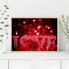 Love - Full Round Diamond - 45x30cm