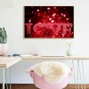 Love - Full Round Diamond - 45x30cm