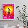 Love Couples in Arms - Full Round Diamond - 30x40cm