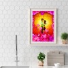 Love Couples in Arms - Full Round Diamond - 30x40cm