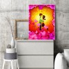 Love Couples in Arms - Full Round Diamond - 30x40cm