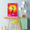 Love Couples in Arms - Full Round Diamond - 30x40cm
