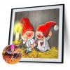 Christmas Goblin - Full Round Diamond - 30x30cm