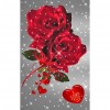 Rose Loves - Full Round Diamond - 30x45cm