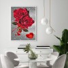 Rose Loves - Full Round Diamond - 30x45cm