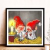 Christmas Goblin - Full Round Diamond - 30x30cm