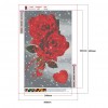 Rose Loves - Full Round Diamond - 30x45cm