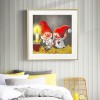 Christmas Goblin - Full Round Diamond - 30x30cm