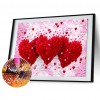 Valentine Love - Full Round Diamond - 40x30cm