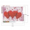 Valentine Love - Full Round Diamond - 40x30cm