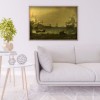 London Warship - Full Round Diamond - 45x35cm