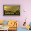 London Warship - Full Round Diamond - 45x35cm