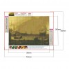 London Warship - Full Round Diamond - 45x35cm