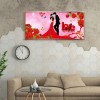 Couple LOVE - Full Round Diamond - 80x40cm