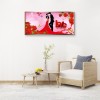 Couple LOVE - Full Round Diamond - 80x40cm