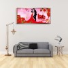Couple LOVE - Full Round Diamond - 80x40cm