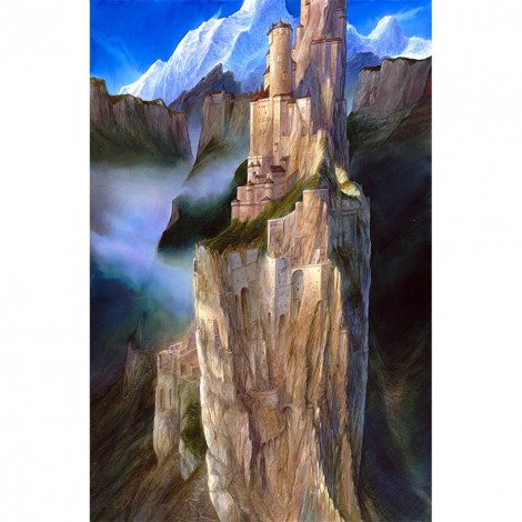 Rock Castle - Full Round Diamond - 30x45cm