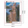 Rock Castle - Full Round Diamond - 30x45cm