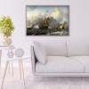 London Warship - Full Round Diamond - 45x35cm