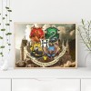 School Badge - Full Round Diamond - 40x30cm