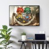 School Badge - Full Round Diamond - 40x30cm