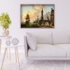 Sailboat Sea - Full Round Diamond - 45x35cm