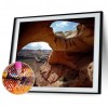 Rock Landscape - Full Round Diamond - 40x30cm