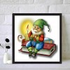Cartoon Old Man - Full Round Diamond - 30x30cm