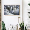 Snow - Full Round Diamond - 40x30cm