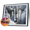 Snow - Full Round Diamond - 40x30cm