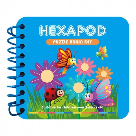 Animal Pattern Hexapod Painting Manual DIY Diamond Painting Kid Puzzle Toy